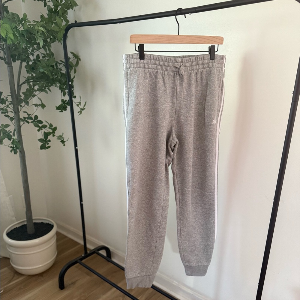 adidas Gray Jogger Sweatpants